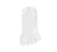 DSFIHJO Calze Con Dita Calzini estivi da donna a 5 dita, calzini corti in rete traspirante, con divise, colore caramella, alti elastici a cinque per lo Sport(Color 07)