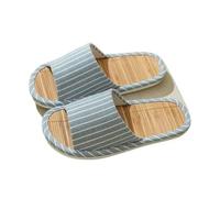 DSFIHJO Ciabatte Paglia Donna Sandali estivi da donna, morbidi, antiscivolo, traspiranti, aperti, pantofole da casa leggere e silenziose(Blue,36-37)