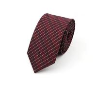 DSFIHJO Cravatte Uomo Cravatte casual da 6 cm for uomo, cravatta sottile, moda, in poliestere, a quadri, a strisce, for affari, camicia, accessori, regalo per Formale(45)