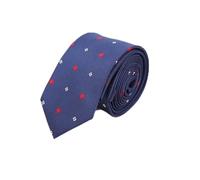 DSFIHJO Cravatte Uomo Cravatte formali for uomo cravatta da matrimonio business a righe Designer 6cm Jacquard Cravatta Accessori Abbigliamento quotidiano per Formale(Bule)