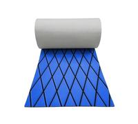 DSFIHJO Pavimentazione per Barche 350x1900x5mm Eva Foam Luxury Decking Sheet Anti-Skid Boat Deck Self-Adhesive Yacht Flooring Pad Anti-Fatigue Mat Diamond Shapes Adesivo(Blue-Black Accents)