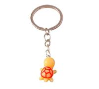 DSFIHJO Portachiavi legami Cute Resin Simulated Tortoise Keychain Cartoon Animal Key Ring Pendant For Women Girl Handbag Decor DIY Jewelry(Blue)