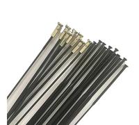 DSFIHJO Raggi Bici 10 Pezzi Raggi for Bicicletta a Testa Dritta PSR Pillar 1432 Piatti 230/242/250/258/263/270/275/278/280/282/285/287/292/298mm Mountain Bicicletta Raggi Forte(246 mm)