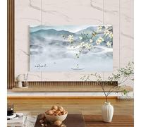 dsgaSETewt Copertina per TV, For LCD LED Moderno Elastico Montato a parete Display del computer(Flower,70"(161X96cm))