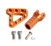 DShanLa per K.T.M 690 950 990 SMC Enduro Duke Adventure SUPERMOTOR Pedale Pedale Freno Posteriore Step SIGGIORNATA Lever Tip per K.T.M 125-530. Bikes sporcizia DShanLa (Color : Orange)