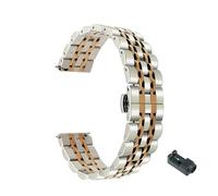 DSHDFJ Cinturino da polso classico in acciaio inox, compatibile con orologio Huawei GT 2, 4, 6 mm, 42 mm, compatibile con il braccialetto magico dell'onore, For HUAWEI GT2 Pro