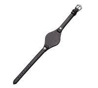 DSHDFJ Compatibile Con Fossil ES3077 ES2830 ES3262 ES3060 Cinturino Da Donna Alla Moda Cinturini For Orologi In Vera Pelle Bracciale Piccolo Da Donna(Black silver)