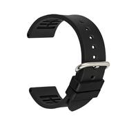 DSHDFJ Fluororubber - Cinturino in gomma per orologio sportivo, alla moda, 20 mm, 22 mm, 24 mm, 22mm