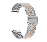 DSHDFJ Milanese Cinturino in acciaio inox compatibile con Garmin Vivomove HR 3 3S / Vivoactive 4 4S 3 / Venu 2 2S Sq/Luxe Style Cinturino per orologio, Vivomove 3S, Acetato, Nessuna pietra preziosa