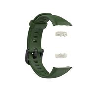 DSHDFJ Molti colori Nuovi cinturini for orologi in silicone compatibili con Honor Band 6 Smart Cinturino di ricambio compatibile con Band 6 regolabile(Dark green,For Honor band 6)