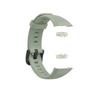 DSHDFJ Molti colori Nuovi cinturini for orologi in silicone compatibili con Honor Band 6 Smart Cinturino di ricambio compatibile con Band 6 regolabile(Gray green,For Honor band 6)