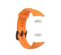 DSHDFJ Molti colori Nuovi cinturini for orologi in silicone compatibili con Honor Band 6 Smart Cinturino di ricambio compatibile con Band 6 regolabile(Orange,For Huawei band 6)