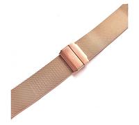 DSHDFJ Nessuna cinghia milianese di estremità curva gap compatibile con Samsung Galaxy Watch 4 Classic 46mm 42mm / 44mm 40mm cinturino ricambio cinturino(Rose Gold,Galaxy Watch4 44mm)