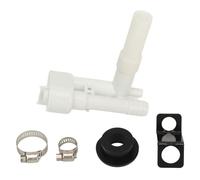 dsheng Kit Interruttore per WC per Camper, 385230325 Kit di Sostituzione della Valvola Dell'acqua per WC per Camper Dometic 300 321 320 310 500 100 200 500H 700 800 900 1000 2000 3000