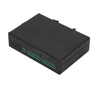 dsheng Modem Ottico Prestazioni Stabili Anti-interferenza Facile da Usare 8 Porte Seriali Bidirezionali Hub per la Sicurezza (Spina UE)