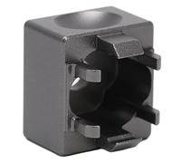 dsheng Strumento per la Rimozione dei Cappucci dei Tasti, Apriporta in Metallo per Tastiera Meccanica in Lega di Alluminio Senza Dissolvenza per Assi Incrociati per Assi Cherry MX (Grigio)