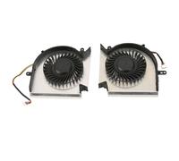 dsheng Ventola di Raffreddamento per Laptop Set di Raffreddamento per Notebook in ABS 17C1 16P1 4 Pin Msi Ge73Vr Ge63Vr Ventola Potenziata in Ferro Ventole di Raffreddamento per CPU