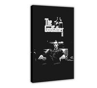 DSHGY Poster con il padrino di Don VIto Corleone, film classico, decorazione artistica da parete per soggiorno, camera da letto, decorazione con cornice, 20 x 30 cm