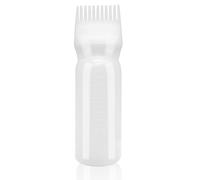 dshyuauoci Applicatore Olio Capelli, 160ML Distributore Olio Capelli con Bilancia Tintura dei Capelli a Casa per Medicina Cura e Tintura dei Capelli Negozi di Barbiere Bianca