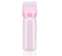 dshyuauoci Applicatore Olio Capelli, 160ML Distributore Olio Capelli con Bilancia Tintura dei Capelli a Casa per Medicina Cura e Tintura dei Capelli Negozi di Barbiere Rosa