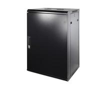 DSIT 18U 450x600x900 (DxLxH) - Nero - Carico massimo 60 kg - Chiudibile con chiave