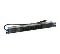 DSIT 19" Schweizer Steckdosenleiste Master Overload - 8-fach (DS-8PDU-CH-MO)