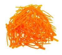 Dsjnf Stolon Clips Clip per piante Strumenti da giardino Piantare perni per piante rampicanti Spilli per piante d'appartamento Forchette per piantare fragole Arancione 100 pezzi