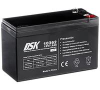 DSK 10362 - Batteria al piombo AGM sigillata e ricaricabile ad alta scarica da 12V 7,2Ah Ideale per UPS-SAI, sistemi di sicurezza e comunicazione, luci di emergenza