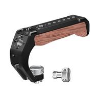DSLR Camera Maniglia Top Grip Legno E Alluminio 1/4 E 3/8 Filettato Tiene Cold Shoe Adattatori Per Fotografia Accessori Fotografia