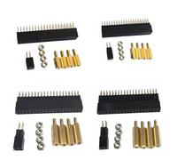 DSLRKIT 8.5mm+11mm+13.5mm+16mm GPIO e PoE Pin Header aumento di altezza Extender per Raspberry Pi 5 4B 3B+ 3B