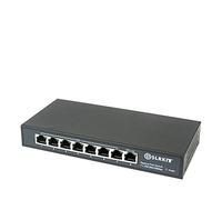 DSLRKIT Gigabit 8 porte Ethernet passivo dell'iniettore del commutatore di PoE senza adattatore di alimentazione