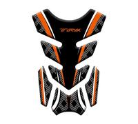 DSMBKS Adesivi Moto Adesivo Serbatoio Carburante Decalcomanie protettive a lisca di pesce per B-enelli TRK502 TRK 502 Tkr502,3 Arancione