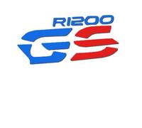 DSMBKS - Adesivo riflettente per serbatoio carburante per moto B-MW R1200GS LC R1200 GS R 1200 GS, 3 blu e rosso