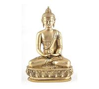 dsnetz - Statua di Buddha Amithaba, in Ottone, ca. 20 cm in Ottone