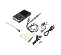 DSO-TC4 Oscilloscopio 3 in 1 10 MHz 48 Ms/s Componente Tester con Generatore di Segnale Transistor e Test Diodi 2.8 "TFT Display Batteria Ricaricabile