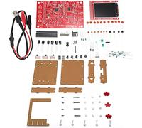 DSO138 Oscilloscopio digitale Kit fai da te Display LCD TFT da 2,4 pollici Oscilloscopio digitale con sonda a coccodrillo Clip di prova e custodia in acrilico trasparente (Parti + guscio)