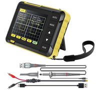 DSO152 Mini Oscilloscopio digitale da 2,8 pollici, oscilloscopio portatile 200 KHz, oscilloscopio con cavo dati di tipo C e sonda oscilloscopio multimetro