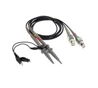 DSO154Pro Oscilloscopio digitale con schermo a colori TFT da 2,4 pollici con risoluzione 320 * 240 Frequenza di campionamento 40MSa / s Generazione di segnale di supporto,Di lunga durata(P6100 2Pcs)