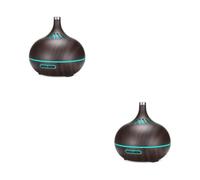 DSOUWEH 2 Set di Umidificatore ad ultrasuoni elettrico multifunzionale con luci a LED Aspetto alla moda Regali in plastica Grande capacità