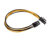 DSOUWEH Adattatore di prolunga di alimentazione PCI E a 6 pin versatile per il collegamento di schede video e alimentatori, rendendolo un prodotto di qualità