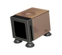 DSOUWEH Coperchio di Isolamento Water Protector Skimmer Box Integra Smart per Pompe Interferenze tra Pesci e Sabbia Il protettore dell'Acqua per Acquario è, Marrone, S