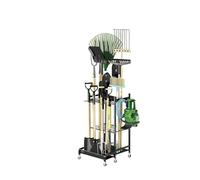 DSOUWEH Organizzatore per Attrezzi da Giardino efficiente, Realizzato in | inossidabile, con 3 livelli per organizzare al meglio gli attrezzi in garage.