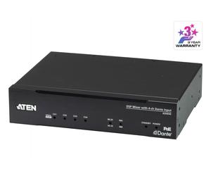 DSP Mixer with 4-ch Dante Input