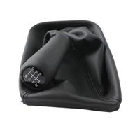 DSPOLIMV Compatibile con BMW per 320i per 323i per 328i per 330i 1998 1999 2000 2001 2002 2003 2004 2005 Pomello del Cambio Auto Leva Penna Cuffia Collare Leva del Cambio Auto(6Speed)