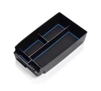 DSPOLIMV Compatibile con Ford per Escape 2020 2021 Scatola Portaoggetti per Bracciolo di Controllo Centrale per Auto Accessori per Interni Automobilistici Vano Portaoggetti Bracciolo(Blue)