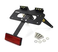 DSPOLIMV Compatibile con Tmax per 530 2012-2016 Kit Eliminatore Posteriore per Motocicletta Supporto per Targa di Ricambio portatarga Moto