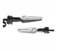 DSPOLIMV Compatibile con Yamaha per TDM900 2002-2010 per WR250R 2008-2017 per YBR250 2007-2012 per XSR700 2016-2020 Accessori per spie Luminose per motociclette Indicatori motocicli(2PCS)