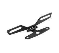 DSPOLIMV Supporto per Targa per Motocicletta, Fanale Posteriore, Fisso, Pieghevole, Supporto per Telaio Targa, Supporto per Luce, Parti per Motociclette C