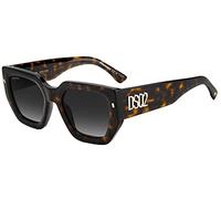 Dsquared D2 0031/s Sunglasses, 086/9O Havana, 53 Unisex