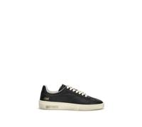 Dsquared² Black Calf Leather Bos Taurus Low Top Sneakers - EU43.5/US10.5